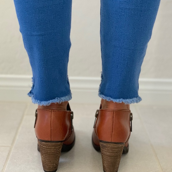 NIB Double Zipper Genuine Leather Ankle Bootie - Picture 5 of 5